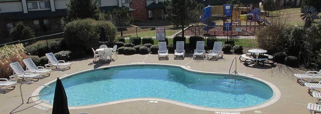 Gated Swimming Pool and Play Area